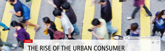 El auge del consumidor urbano