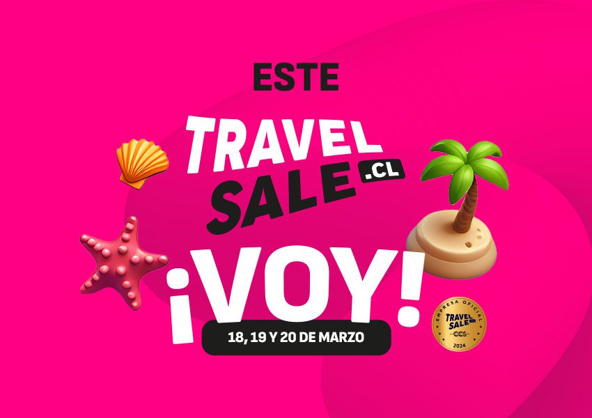 Primer Travel Sale 2024: 18 al 20 de marzo