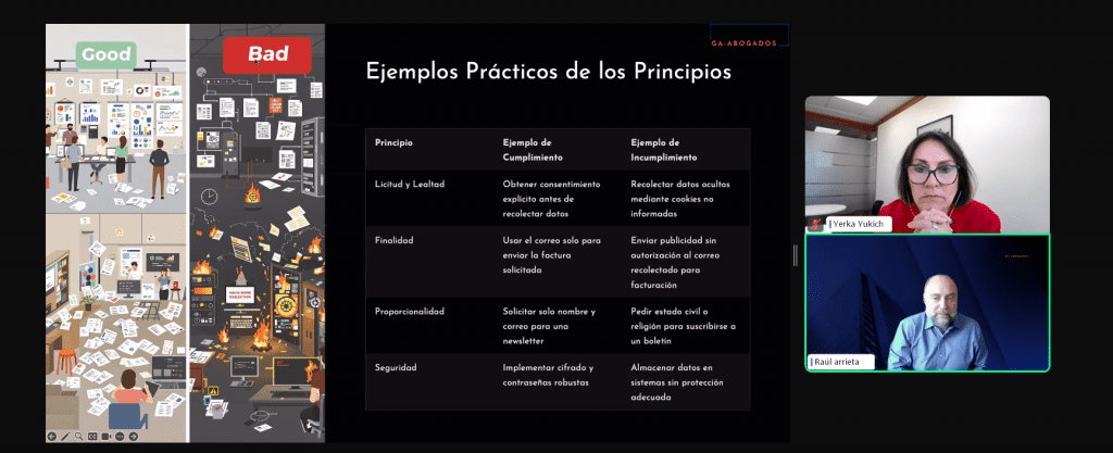Protección de datos personales incumplimientos